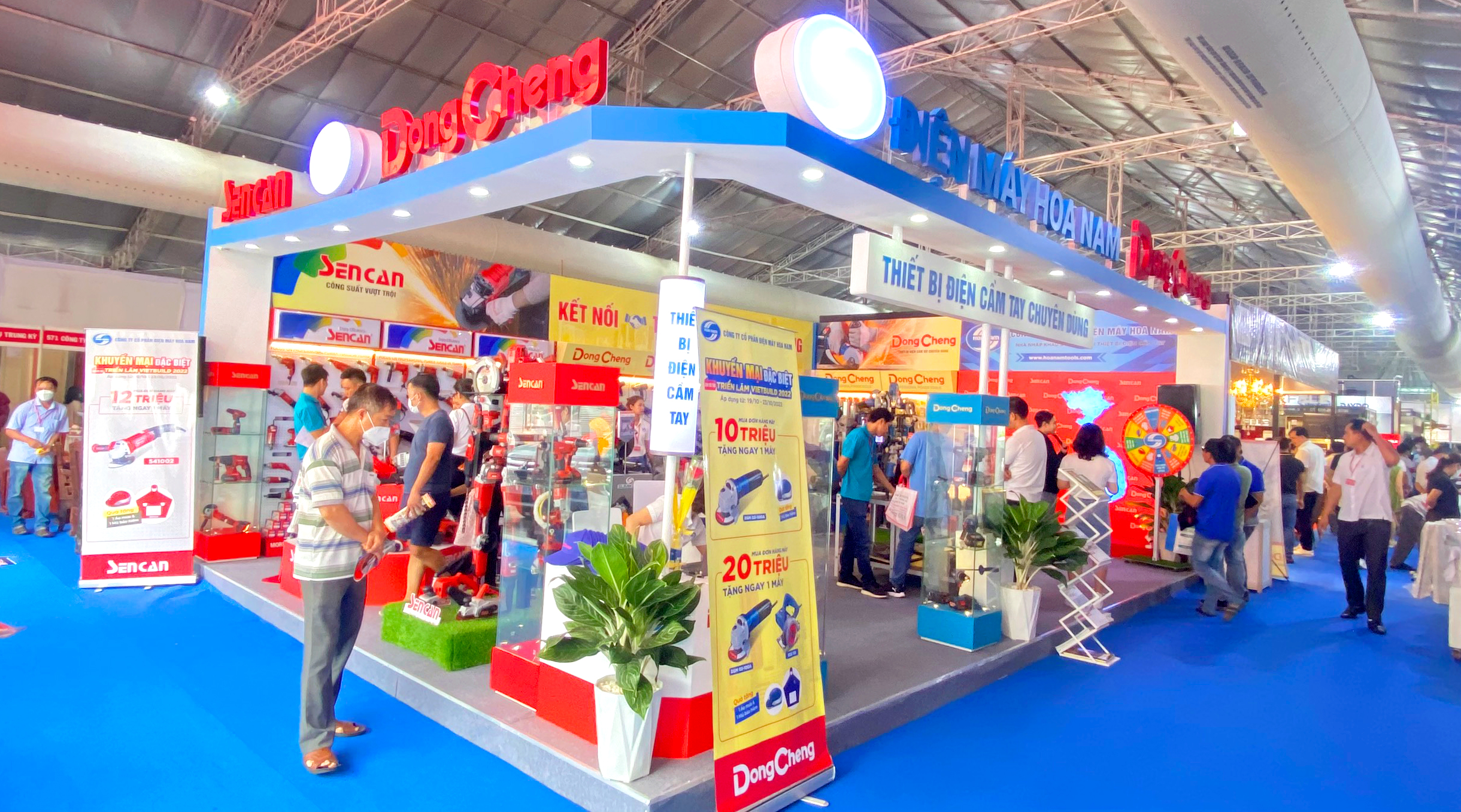 Dấu ấn Điện máy Hoa Nam tại Triển lãm Quốc tế Vietbuild 2022