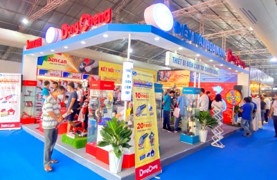 Dấu ấn Điện máy Hoa Nam tại Triển lãm Quốc tế Vietbuild 2022